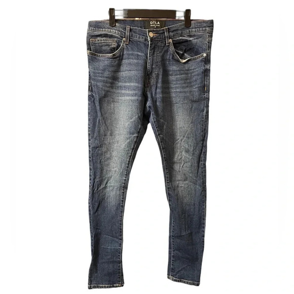 DTLA MENS SLIM JEANS - Picture 1 of 5